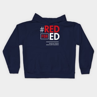 Red for Ed Shirt for Teachers, #RedForEd Kids Hoodie